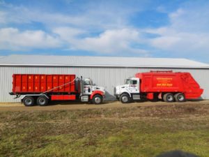 Cleanup Services in South Jersey | Two Garbage Trucks