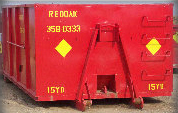 15 yard roll off container for disposal Red Oak